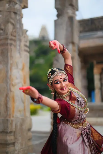 Expressive abhinaya in dance