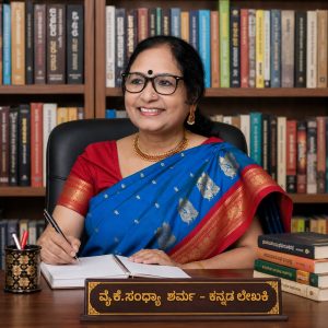 Writer and critic Y. K. Sandhya Sharma